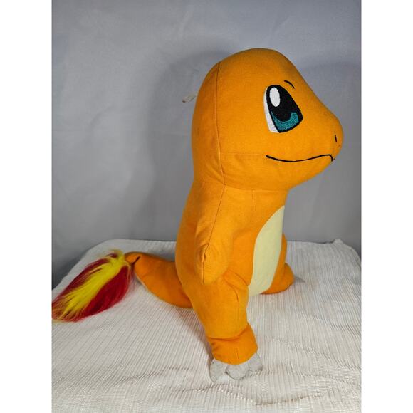 Pokemon Charmander Plush 12” Fire Tail Stuffed Animal Toy Factory 2022 - Picture 10 of 10